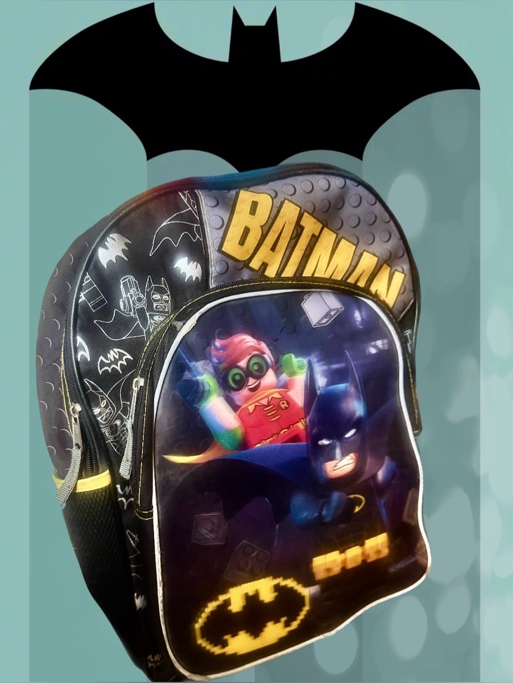 Batman and Robin Backpack